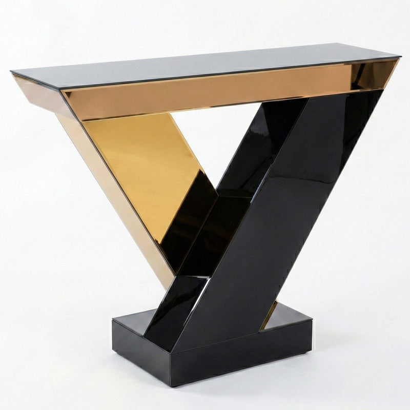 Shield glass Console
