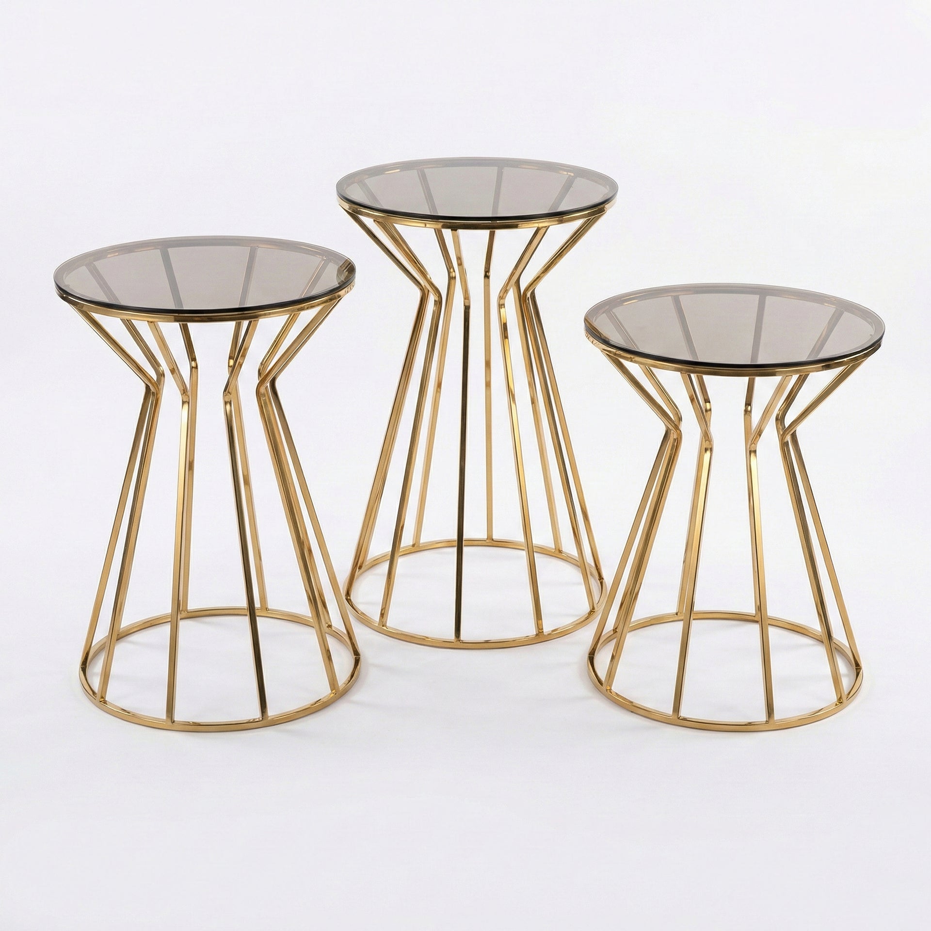 Golden Nest Side Table Set