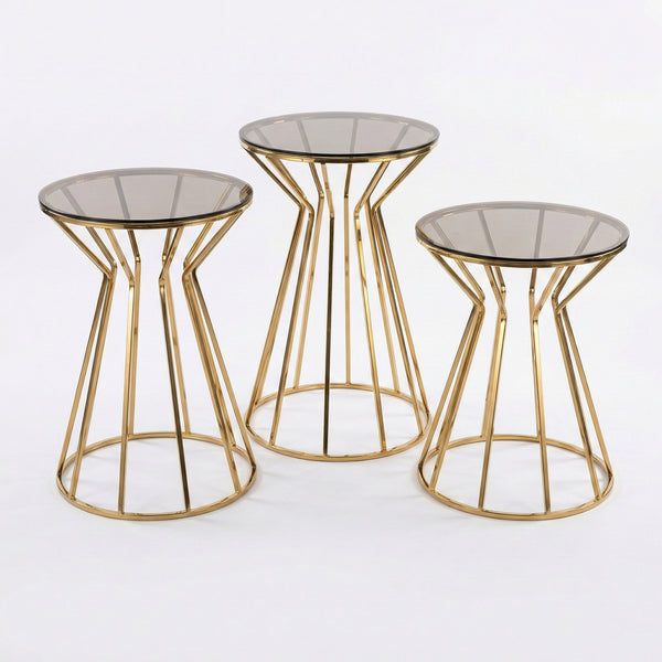 Golden Nest Stainless 304 Side Table Set