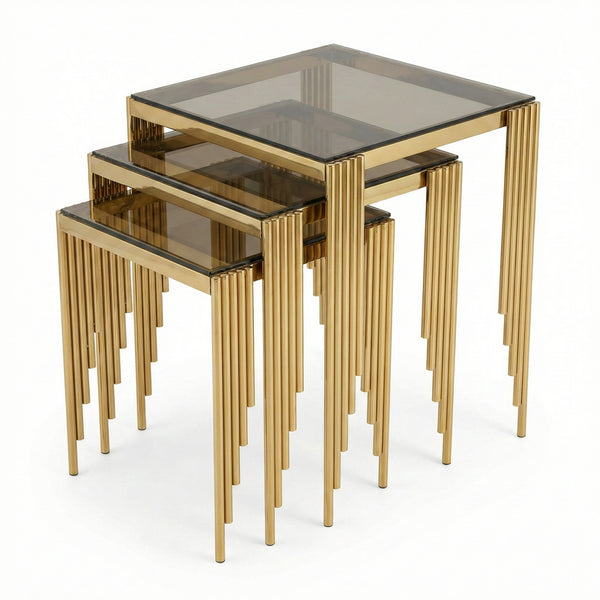 Triple Stainless 304 Side Table