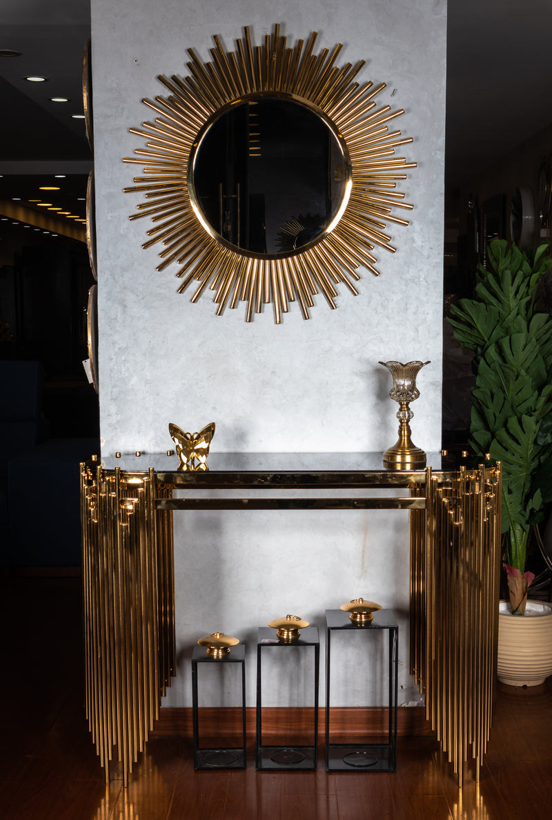 Luxur piano console (gold)