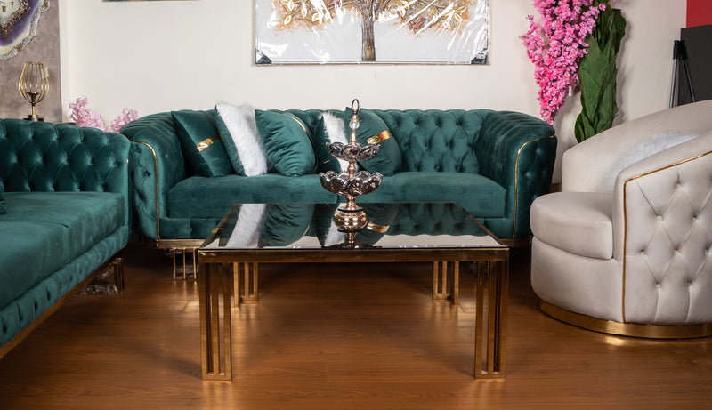 Green GUCCI Living room with Stainless 304 Legs