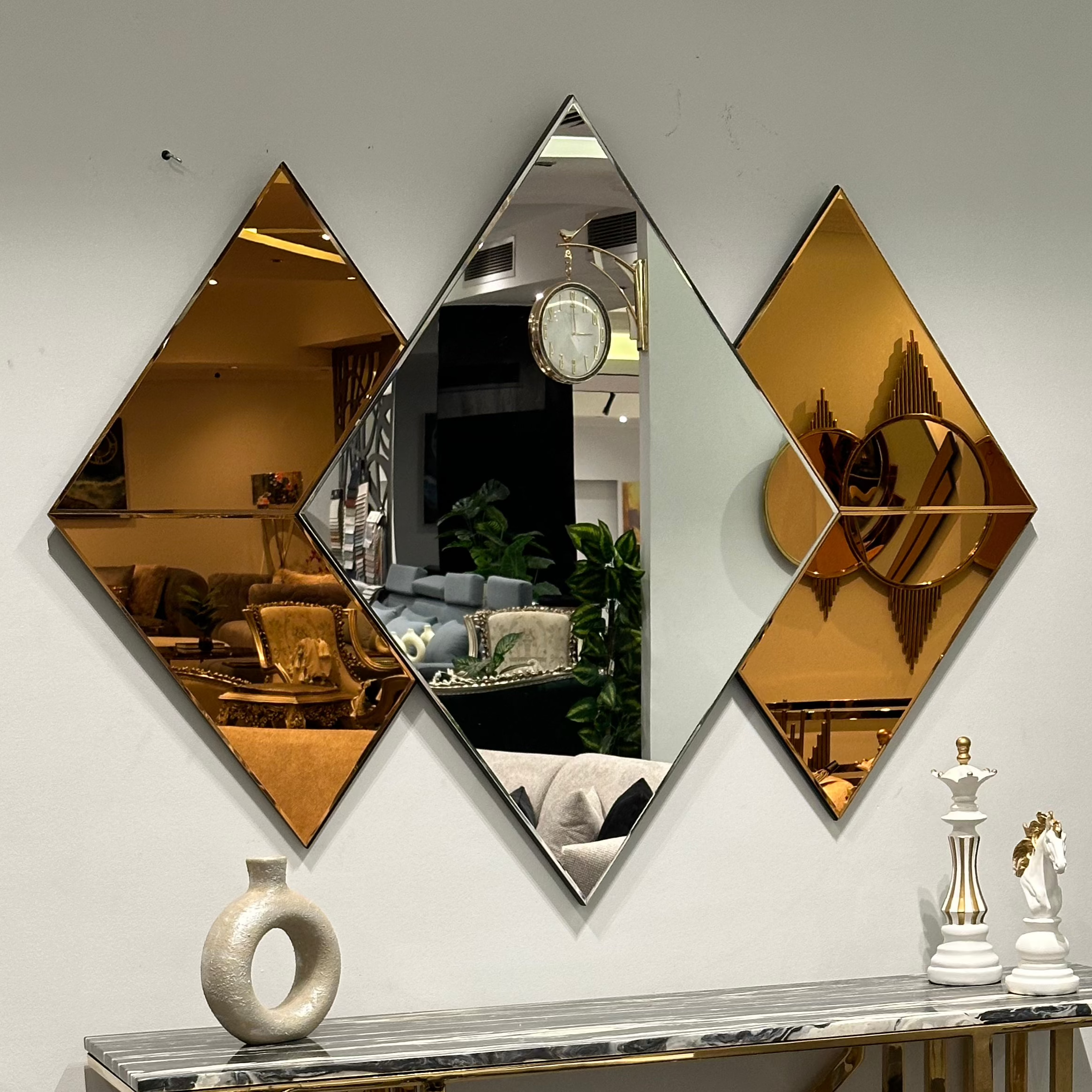 Diamond Wall Mirror