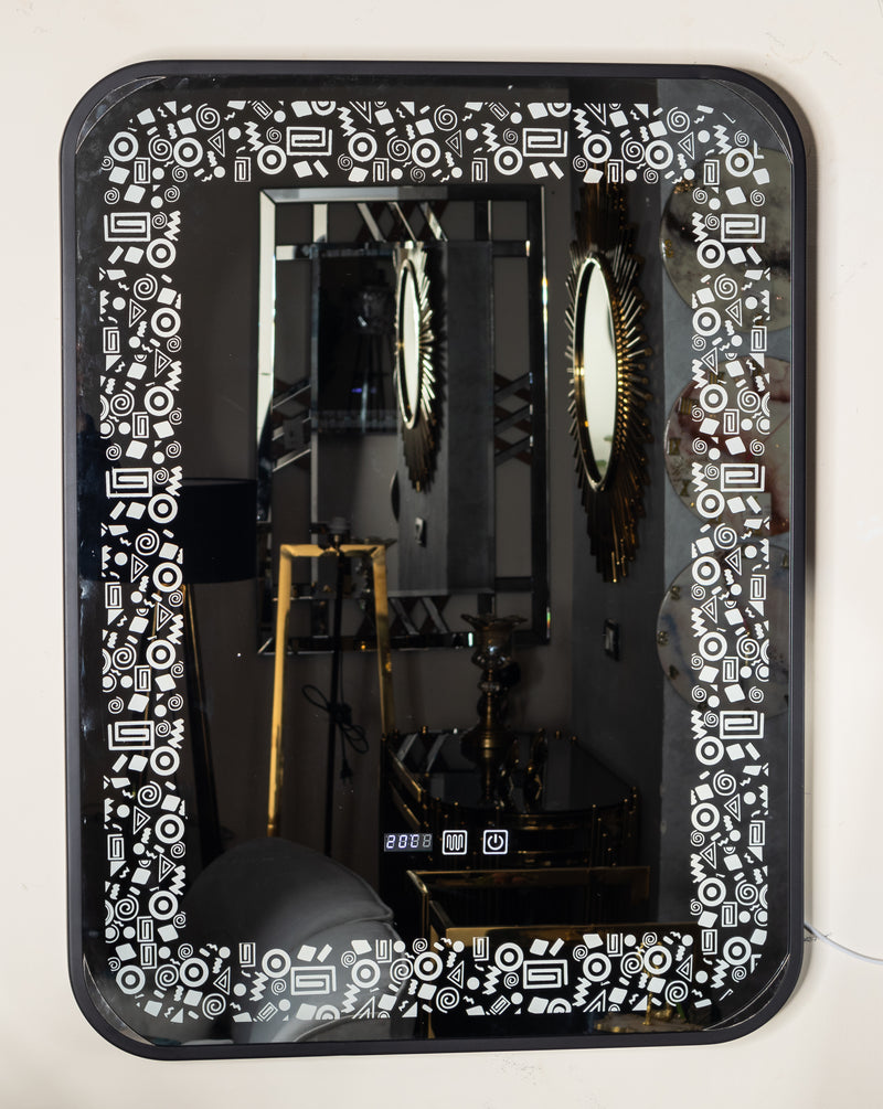 Smart mirror with defogger